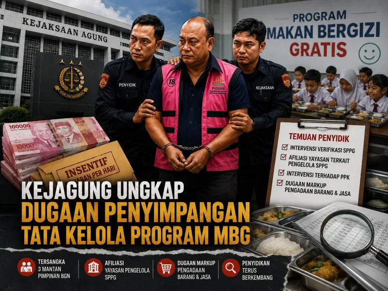 Kejagung Ungkap Dugaan Penyimpangan Tata Kelola Program MBG