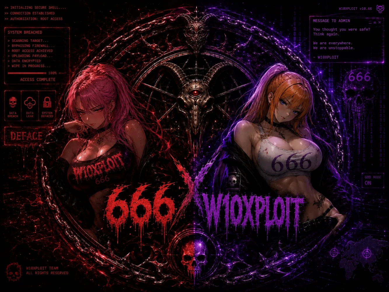 TOUCHED BY 666 X W10XPLOIT