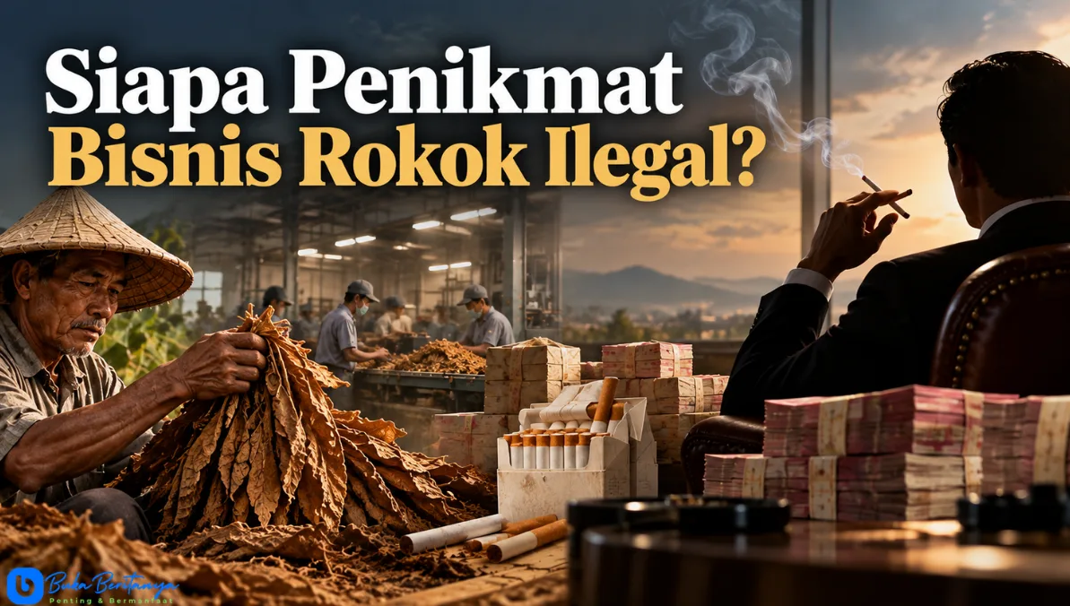 SIAPA PENIKMAT BISNIS ROKOK ILEGAL?