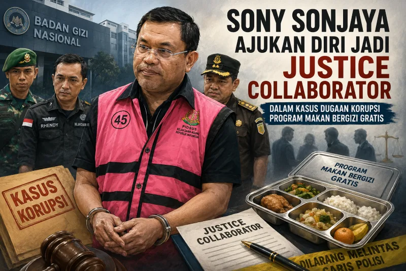 Sony Sonjaya Pilih Jadi Justice Collaborator, Sinyal Terbukanya Babak Baru Kasus Korupsi MBG