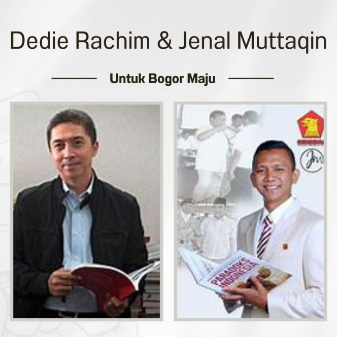 
					Dedie Rachim & Jenal Muttaqin udah Dapat Restu Jakarta?