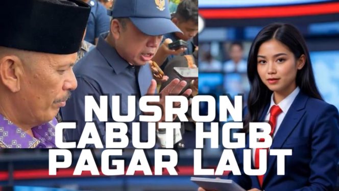 
					Nusron Wahid Batalkan Puluhan Sertifikat di Pagar Laut Tangerang: “Sudah Jadi Laut, Itu Tanah Musnah”